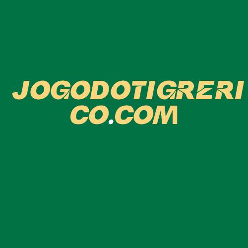 Logo da JOGODOTIGRERICO